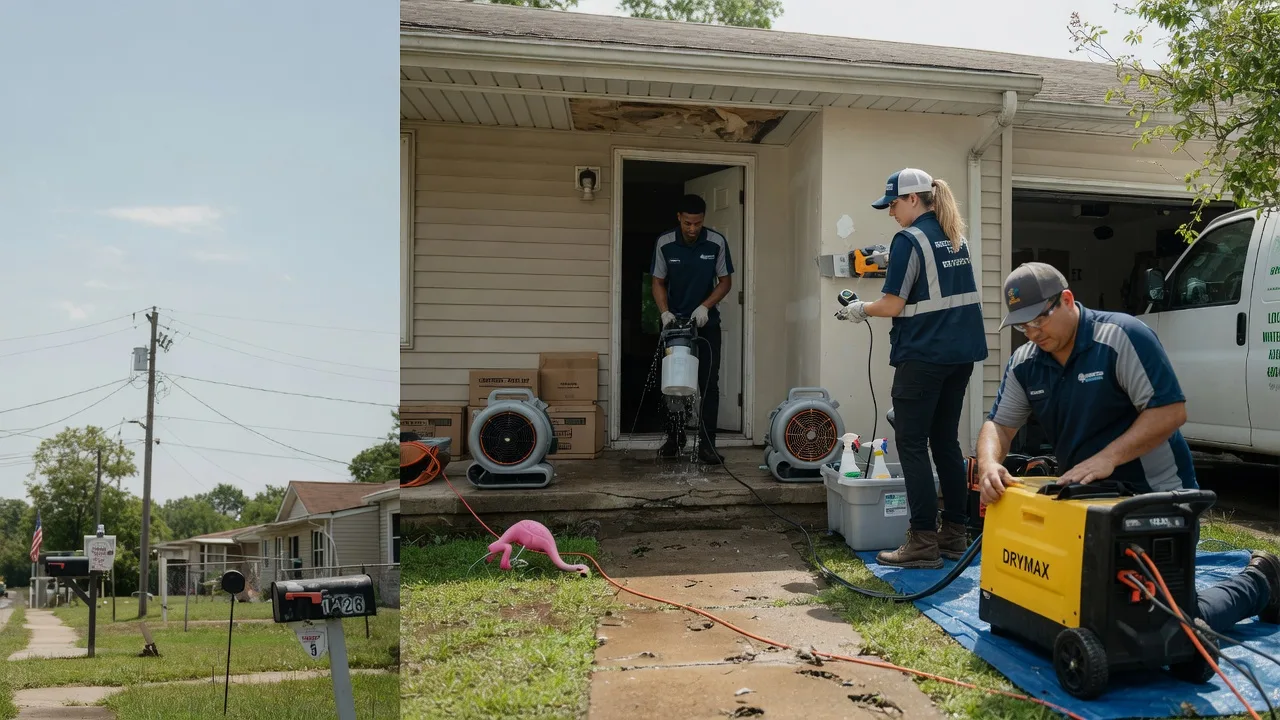 Storm Damage Water Removal in Lafayette, TN near me